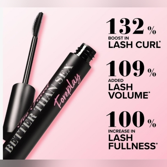 TOO FACED *Better than Sex Foreplay Mascara Primer* / .27 oz / New in box - Picture 5 of 7